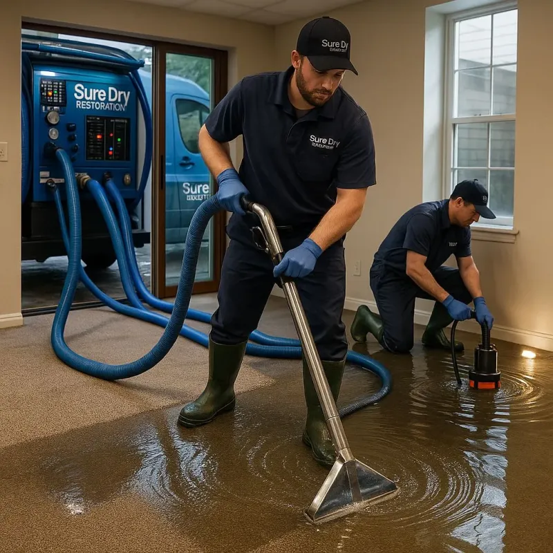 Water Extraction and Removal process in Hayesville, NC